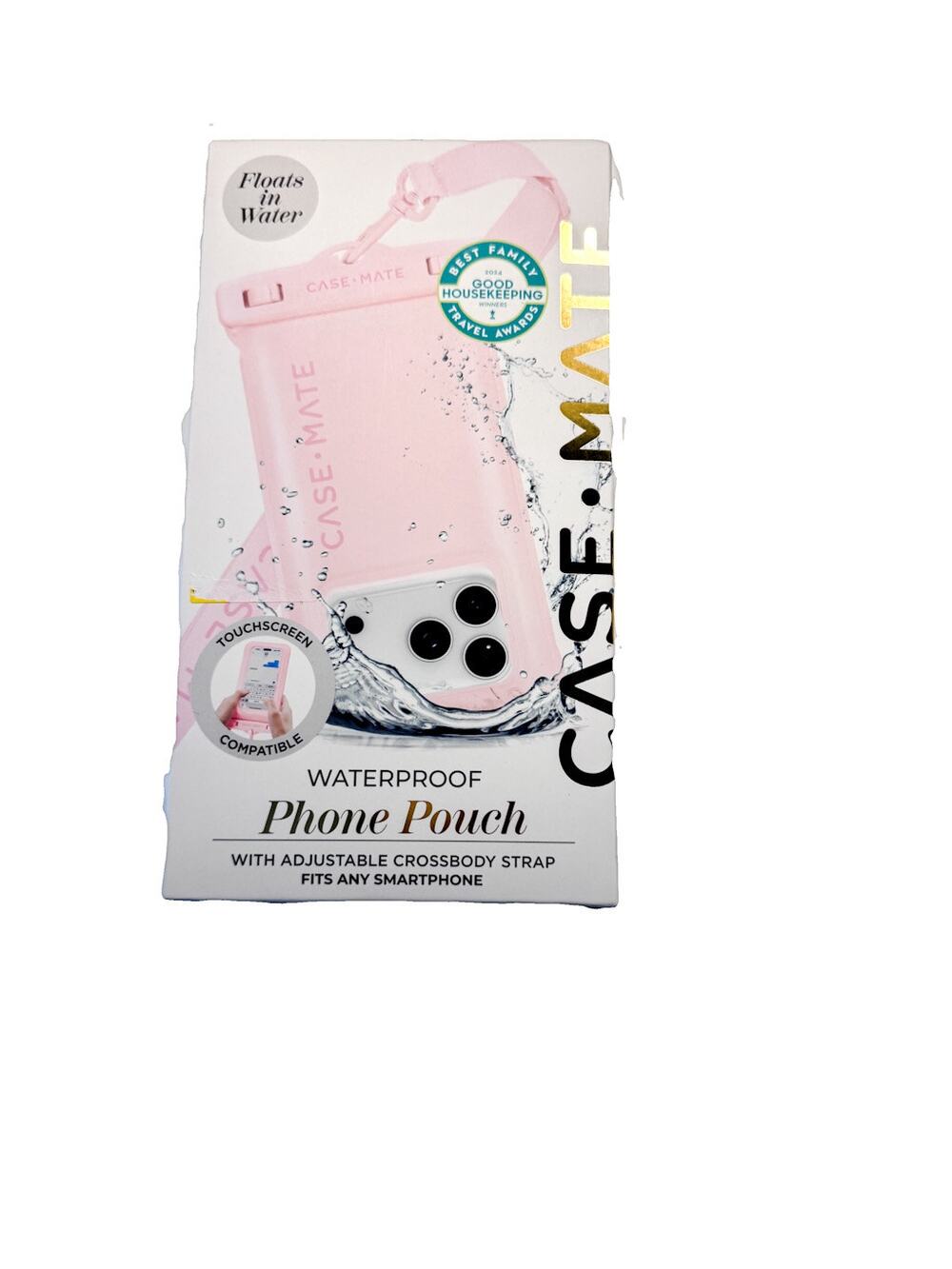 Case-Mate Waterproof Phone Pouch in Pink